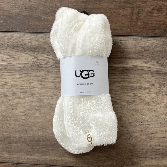 UGG Accessories New Soft Fuzzy Ugg Socks White Poshmark
